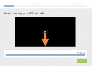 scanning dns records