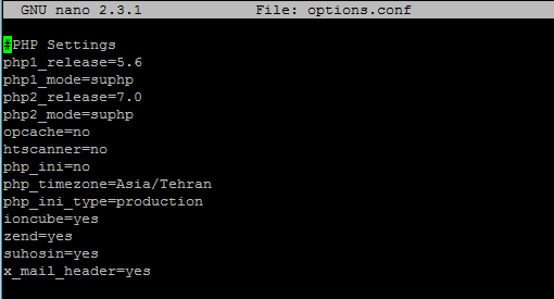ارتقا نسخه php در سرور لینوکس و دایرکت ادمین